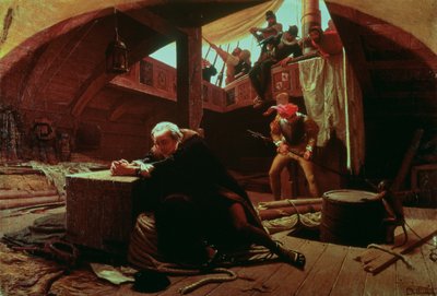 Colomb enchaîné, 1863 - Lorenzo Delleani